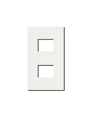 神保電器 2個用面板 消光單色